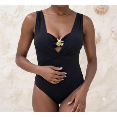 Imagem de Body Feminino G Top body com bojo - Dita Brasil, Preto, G 38/44