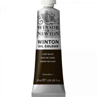 Imagem de Tinta Oleo Winton Winsor & Newton 337 Lamp Black 37ml