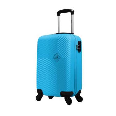 Imagem de Mala de viagem ABS Rodas 360 Removíveis Zug Swiss Move, P, Azul