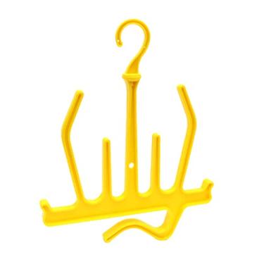Imagem de shamjina PP Dive Hanger Espaço-Economize rotanti Secagem Rápida Cabides de Drenagem Deluxe Equipamento de Suspensão de Snorkel Rack de Caiaque Cabide de, Amarelo