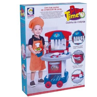Imagem de Cozinha Infantil Play Time com Fogão e Forno Cotiplas 2421