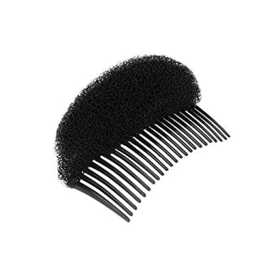 Imagem de Pente de cabelo de aumento de princesa cabelo inchado grampo de cabelo feminino grampo de cabelo aumento de cabelo clipe de cabelo grampos de cabelo finos (cor: preto)