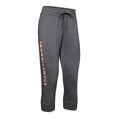 Imagem de Under Armour Capri de lã de algodão MD cinza-claro mesclado