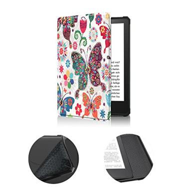 Imagem de Capa macia para Kindle (11ª geração) - Versão 2022 - Não serve para Kindle de 10ª geração ou Kindle Paperwhite de 11ª geração) - Capa à prova d'água com hibernação e ativação automática