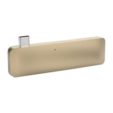 Imagem de Juiced Systems Adaptador v2 para MacBook 5 em 1 de 12 polegadas (com porta de carregamento USB-C) - Dourado