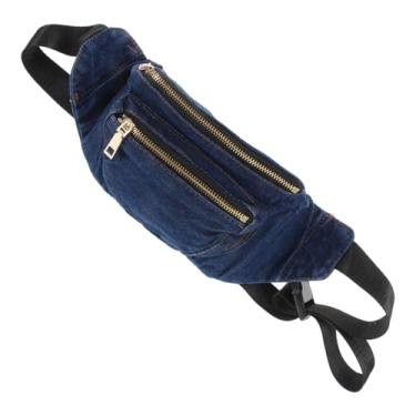 Imagem de Adorainbow bolsas de corpo cruzado para mulheres jeans para mulheres shoulder bag shouder bag jeans masculino bolsa transversal masculina bolsa jeans bolso no peito suave saco de peito Alça