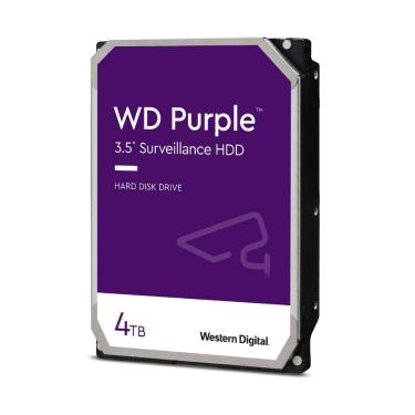 Imagem de HD 4TB SATA - 256MB Cache - Western Digital Purple Surveillance - WD43PURZ - Ideal para CFTV