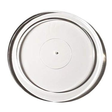 Imagem de Plataforma de acrílico para Pro-Ject Debut DC/Evo/Pro, T1, 1Xpression, Music Hall MMF-2.1/2.2/2.3/3.3/5.1/5.1se/5.3/5.3se, Angels Horn e Crosley C6 toca-discos (transparente)