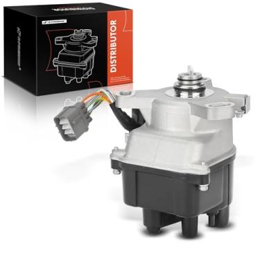 Imagem de A-Premium Distribuidor de ignição com tampa e rotor compatível com Honda Civic 1992-1995, Civic del Sol 1993-1995, 1.5L 1.6L