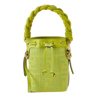 Imagem de FENDI Bolsa tiracolo Mon Tresor FF Wasabi verde mini 8BS010, Wasabi, Small
