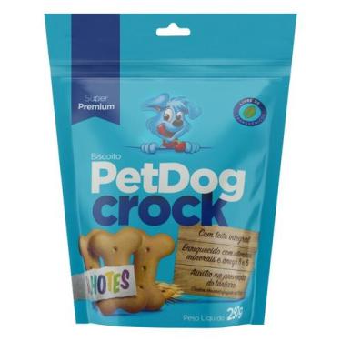 Imagem de Biscoito Pet Dog Crock para Cães Filhotes 250g - PETDOG
