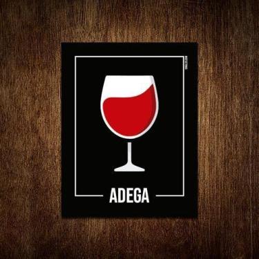 Imagem de Placa Sinalização - Setor Adega 18X23 - Sinalizo