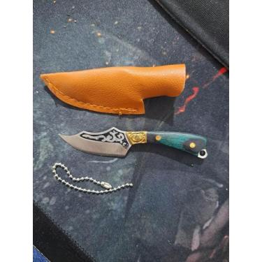 Imagem de Pré-Cadastro Mini Faca Verde Detalhes Na Lâmina E Na Parte - GS