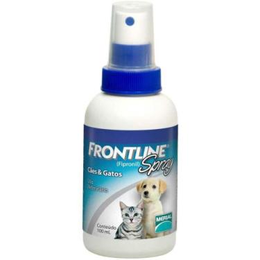Imagem de Antipulgas e Carrapatos Frontline Spray para Cães e Gatos - 250ml - Bo