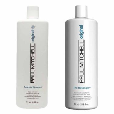 Imagem de Kit Paul Mitchell Awapuhi Sh. 1L e Cond. Detangler 1 L Cab. Seco