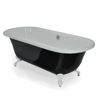 Imagem de Banheira Mesclada Paola Vitoriana Imersão Classica 175x79x63 Sem hidro