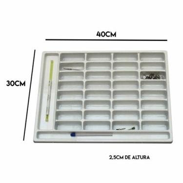 Imagem de Bandeja para Armário Odontológico 30208 Magnum Industrial