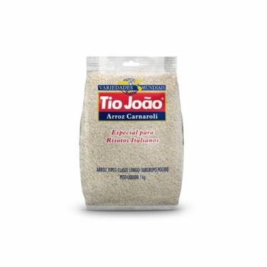 Imagem de Arroz Carnaroli Tio João Variedades Mundiais 1Kg