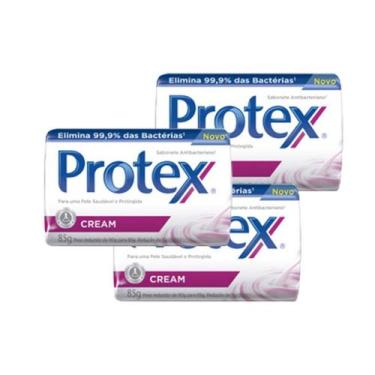 Imagem de 3 Sabonetes Protex Cream 85g Cada