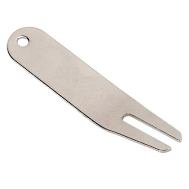 Imagem de Divot de golfe de metal, ferramenta de reparo de Divot de golfe durável simples para esportes ao ar livre
