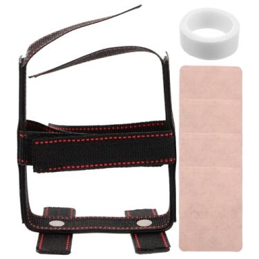 Imagem de POPETPOP Ferramenta de suporte de orelha de cachorro, kit de postagem de orelha de cachorro, correção fixa, suporte vertical, suporte de orelha de cachorro com fita adesiva para Doberman Pinscher,