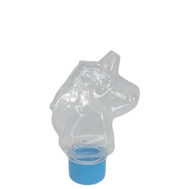 Imagem de 50 Tubetes/Baleiro Unicórnio - Aniversário - Lembrancinha (Azul tropical)