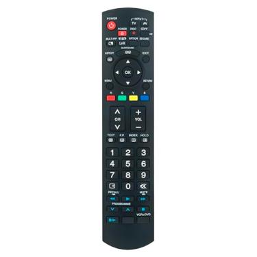 Imagem de Controle remoto de substituição N2QAYB000120 adequado para Panasonic Plasma Viera TV TH-42PV700H TH-42PV700M TH-42PV700MR TH-42PV700MT TH-50PV700H TH-50PV700M TH-50PV700MR