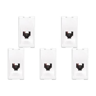 Imagem de Kit C/5 - Pial Modulo  Pop Fone Rj11 Lg090 - Pial legrand fora de linh