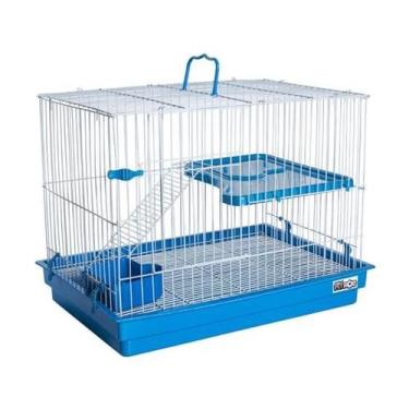 Imagem de Gaiola Coelho Chinchila Porquinho Da India Com Andar Grande - LuckBaby