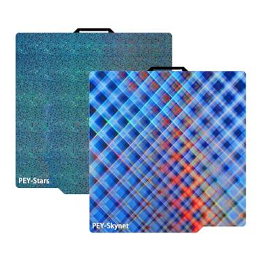 Imagem de GOMENL Placa De Construção Atualizada Para Impressora 3D Bambu Lab X1C/X1/X1E/P1P/P1S/A1, Placa De Aço Com Mola Suave Skynet + Estrela Suave, Placa Flexível 257X257 Mm Para Impressoras 3D Bambu