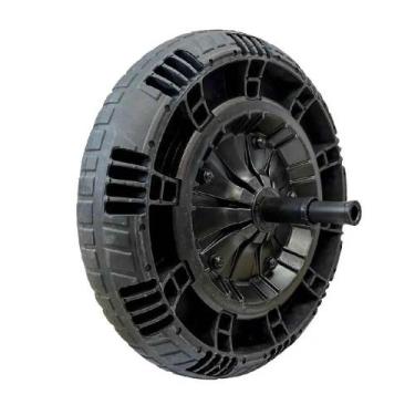 Imagem de Roda Completa para Carrinho de Mão Flex Border 350 com Eixo Universal 