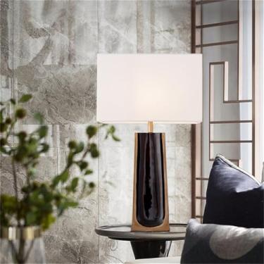 Imagem de Lâmpada de mesa moderna nórdica Moda Criatividade Sala de estar Quarto Estudo Villa Hotel Casa Móveis LED Luzes decorativas (Estilo 38)