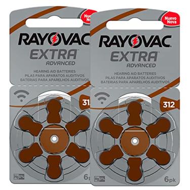 Imagem de 12 Pilhas Baterias 312 Pr41 Aparelho Auditivo Rayovac 2 Cartelas C/ 6 Unidades