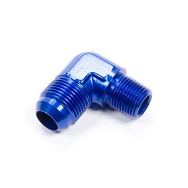 Imagem de Aeroquip FCM2017 Alumínio anodizado azul -12AN macho para adaptador de tubo de 90 graus de 1,27 cm