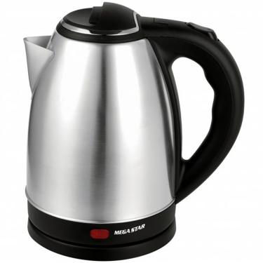 Imagem de Jarra Eletrica Megastar Tm9607b 1.100 Watts 2 Litros 110v ~ 60hz - Prata/preta