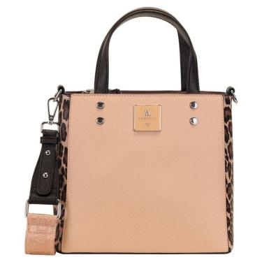 Imagem de Bolsa Satchel Media Cor: Nude