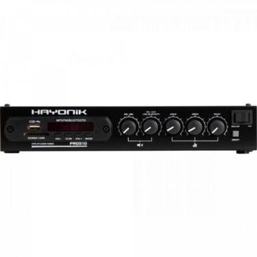 Imagem de Amplificador 50w Rms Com Gongo Eletrônico Pro510 Hayonik