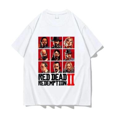 Imagem de Red Dead Redemption 2 Arthur Morgan GTA5 Grand Theft Auto Camiseta De 