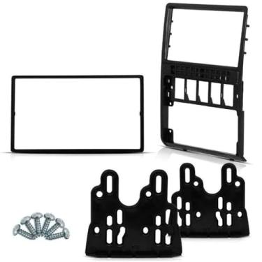 Imagem de Moldura Fiamon 2 Din Gol/ Parati/ Saveiro G2/ Bola Preto