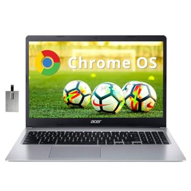 Imagem de acer Chromebook 315, Tela Hd De 15,6", Intel Celeron N4020, 4 Gb Ram, 64 Memória Emmc, Placa Vídeo Uhd 600, Teclado Numérico, Câmera 720P, Wi-Fi 5, Bluetooth, Sistema Operacional Chrome, Prateado, C