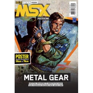 Imagem de Pôster MSX Metal Gear 50cm x 70cm Sem Dobras - Editora Europa