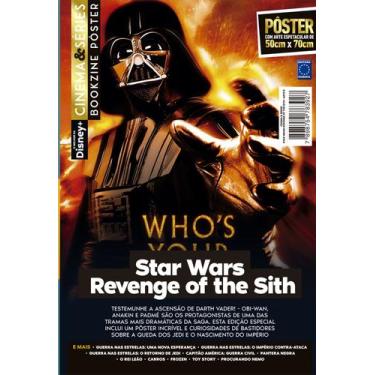 Imagem de Pôster Star Wars Arte Darth Vader 50cm x 70cm - Editora Europa