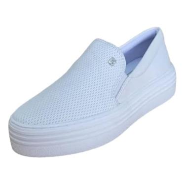 Imagem de Tênis Couro Bottero 365301 (Branco 0010, BR, Adulto, Numérico, 36)