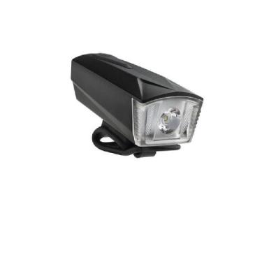 Imagem de Farol Dianteiro Bicicleta Luz Led Recarregável Bike Atrio, Preto