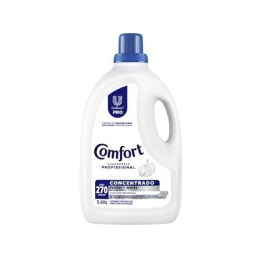 Imagem de Amaciante de Roupa Concentrado Comfort Perfect White Pro 5L Lavanderia Profissional