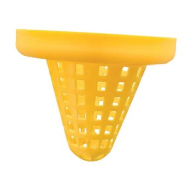 Imagem de IEUDNS Alimentador de aquário cone funil copo fácil de limpar conveniente largo para controle de velocidade de alimentação de peixes copo de alimentação de