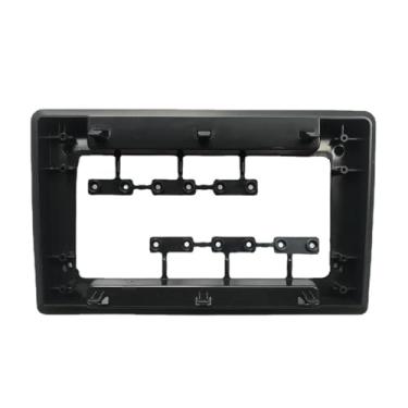 Imagem de Adaptador universal de moldura de fáscia estéreo de rádio automotivo de 22 a 25 cm no painel de painel de painel de conversão