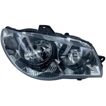 Imagem de Farol Palio Strada Siena G3 04 A 15 Cromado Aro Preto Direito/passageiro