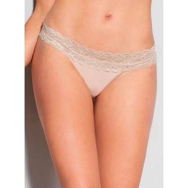 Imagem de Calcinha Fio Dental Hope 13784 Invisível Renda E Microfibra T. P/G, M,