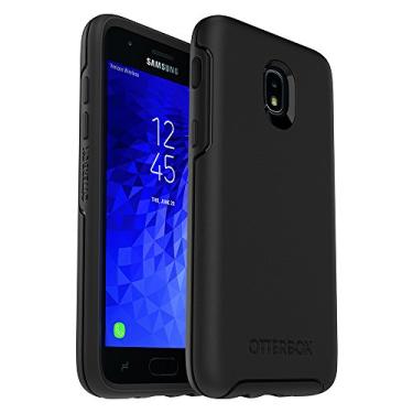 Imagem de OtterBox Capa Symmetry Series para Samsung Galaxy J3/J3 (2018)/J3 V 3ª geração/J3 3ª geração/Amp Prime 3/J3 Star – Embalagem de varejo – Preta
